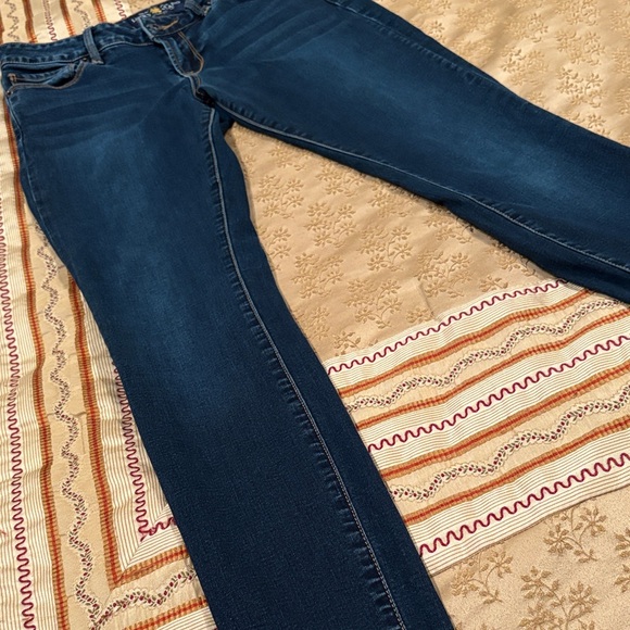 Lucky Brand Dark Blue Skinny Jeans, Leyla Style, Great Condition, 4/27 Ankle - Picture 1 of 10